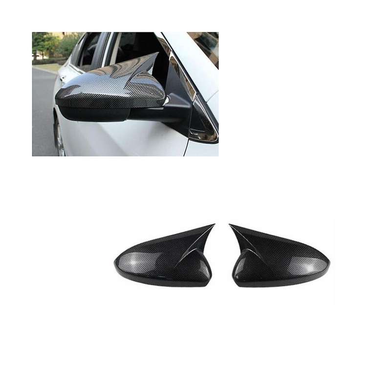Car Accessory Rearview Mirror Cover Shields External Parts Mirror Cover for Cruze 2008-2016(black)