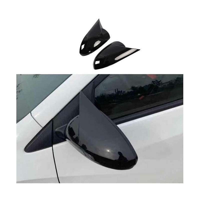 Car Accessory Rearview Mirror Cover Shields External Parts Mirror Cover for Cruze 2008-2016(black)