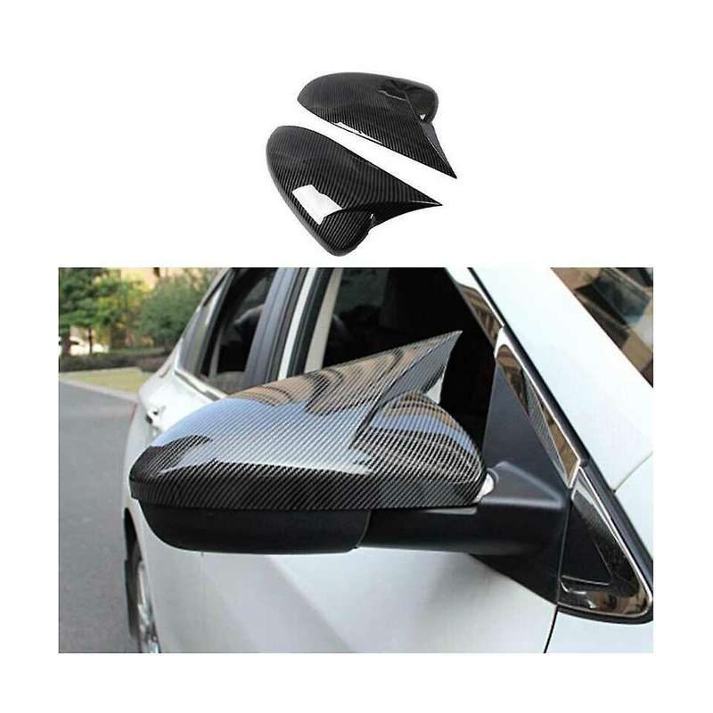 Car Accessory Rearview Mirror Cover Shields External Parts Mirror Cover for Cruze 2008-2016(black)
