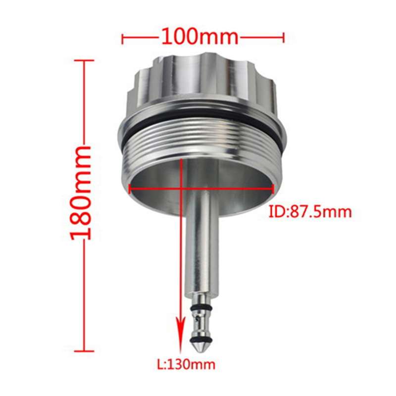 Car Adapter Oil Filter Cover Aluminum Alloy Fuel Tank Cap Adapter for -323 E36 323I/328I E39 523I/52