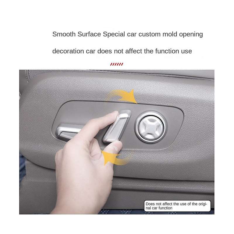 Car Adjustment Switch Knob Cover Sticker Trim for Carnival KA4 2021 2022