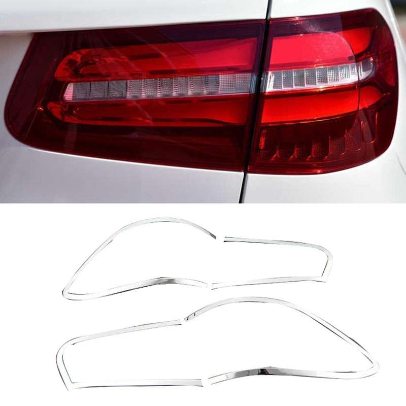 Car After Fog Lamp Frame Modified Head Fog Light Cover Decoration Ring for GLC Class X253 200 260 30