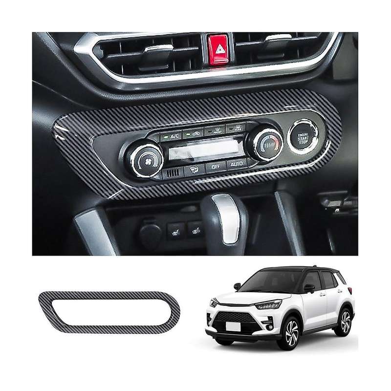 Car Air Conditioner Decorative Cover Central Control Air Conditioner Switch Panel Frame for Raize 2