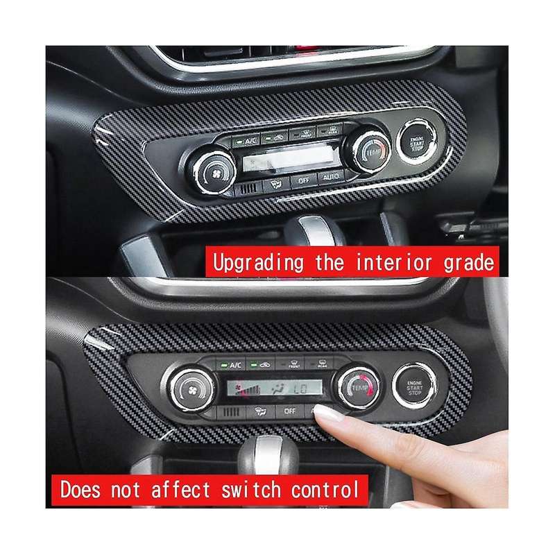 Car Air Conditioner Decorative Cover Central Control Air Conditioner Switch Panel Frame for Raize 2