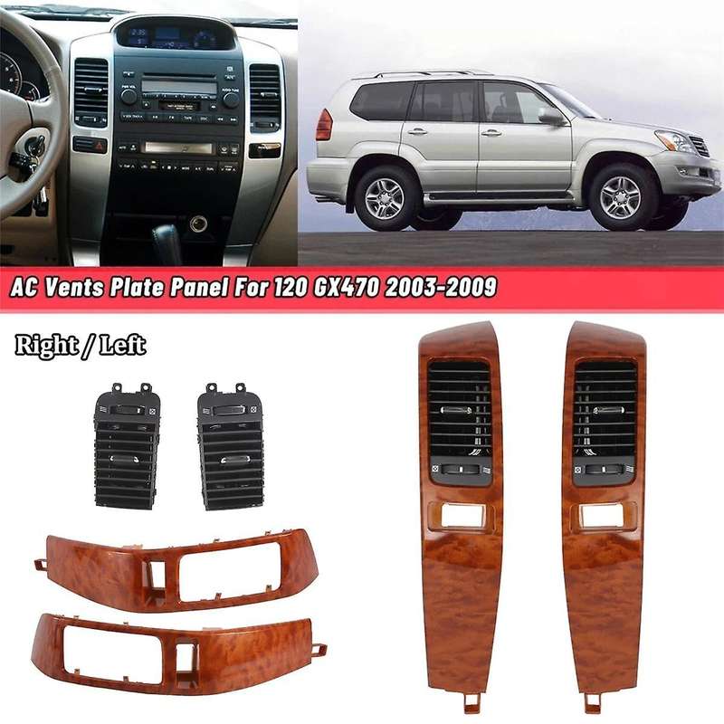 Car Air Conditioner Outlet Frame Cover for Land Cruiser Prado 120 GX470 2003-2009