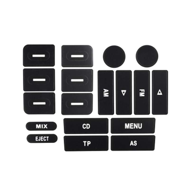 Car Air Conditioning Climate Temperature Radio Repair Kit Stickers Decals for Golf Mk5 for Fix Worn