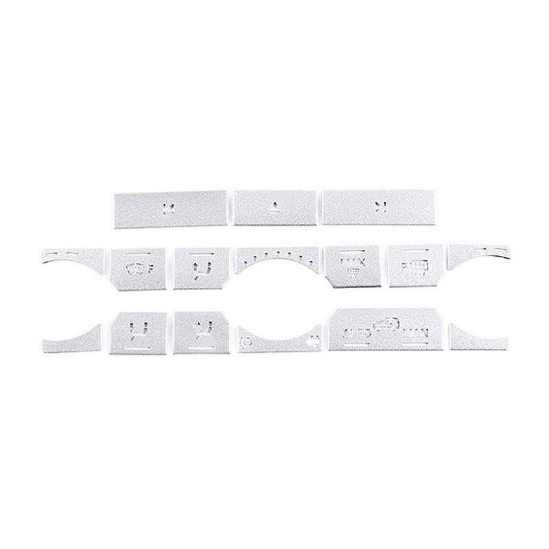 Car Air Conditioning Button Stickers for Evoque 2012-2018