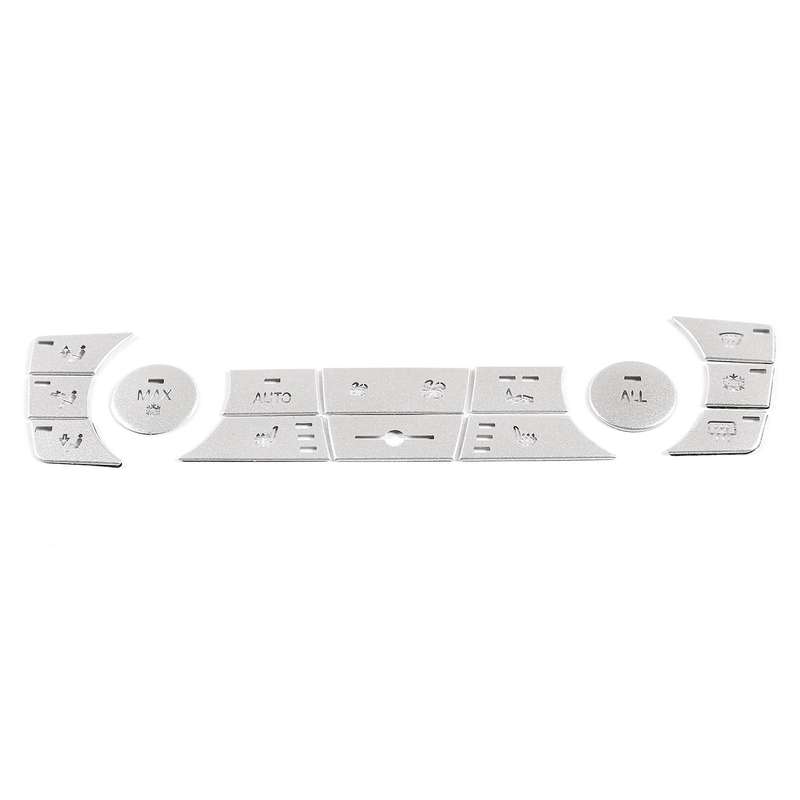 Car Air Conditioning Button Stickers Accessories for 3 Series E90 11-12 X3 F25 11-13 X1 E84 10-14