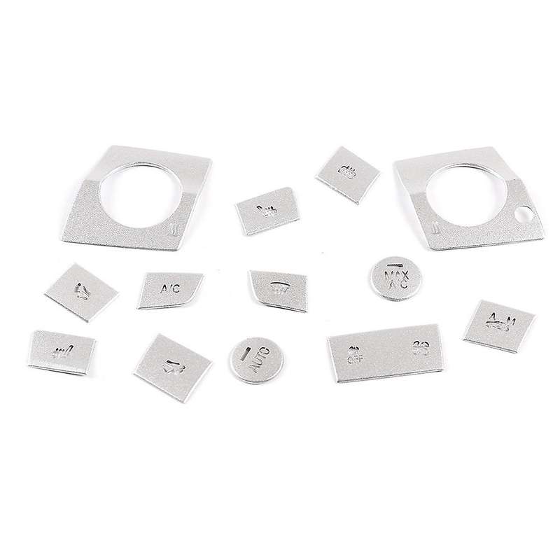 Car Air Conditioning Button Cover Stickers for 3 4 Series GT F30 F32 F33 F36 2013-2019(B)