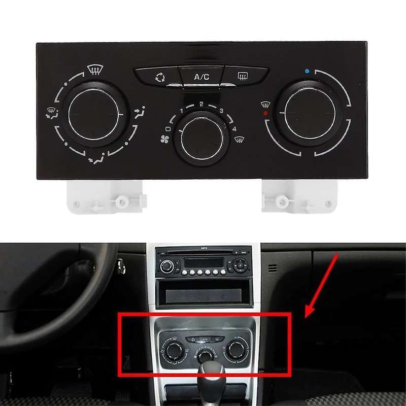 Car Air Conditioning Control Switch Air Conditioning Panel for 307 C4 6451VN 1607875480