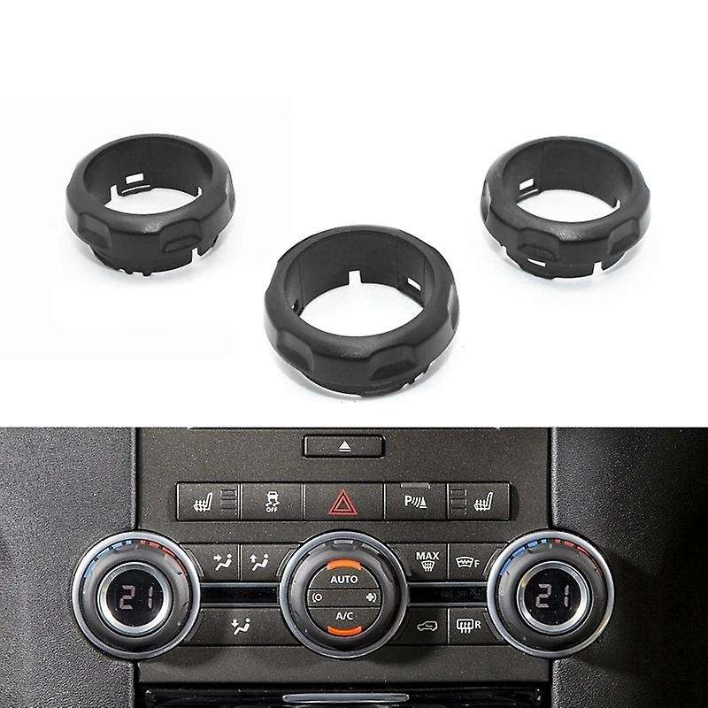 Car Air Conditioning Panel Switch for LR4 Sport Center Console Knobs Button Decorative Cover