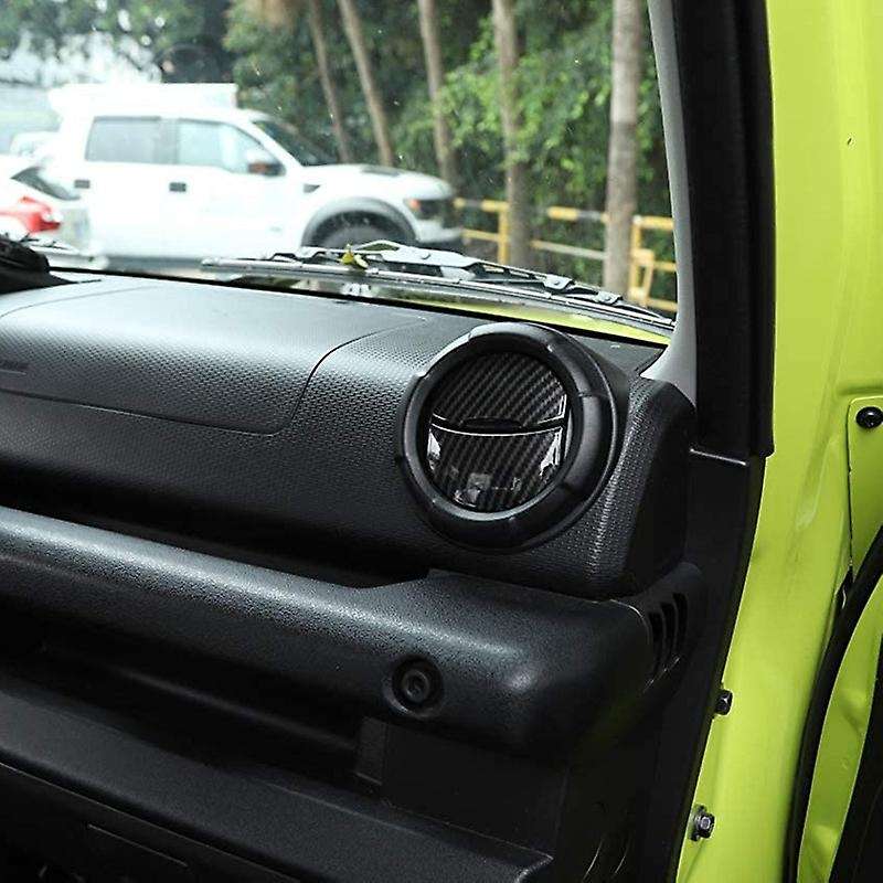 Car Air Conditioning Vent Outlet Decoration Cover Trim Sticker for Jimny 2019 2020 Interior Moulding