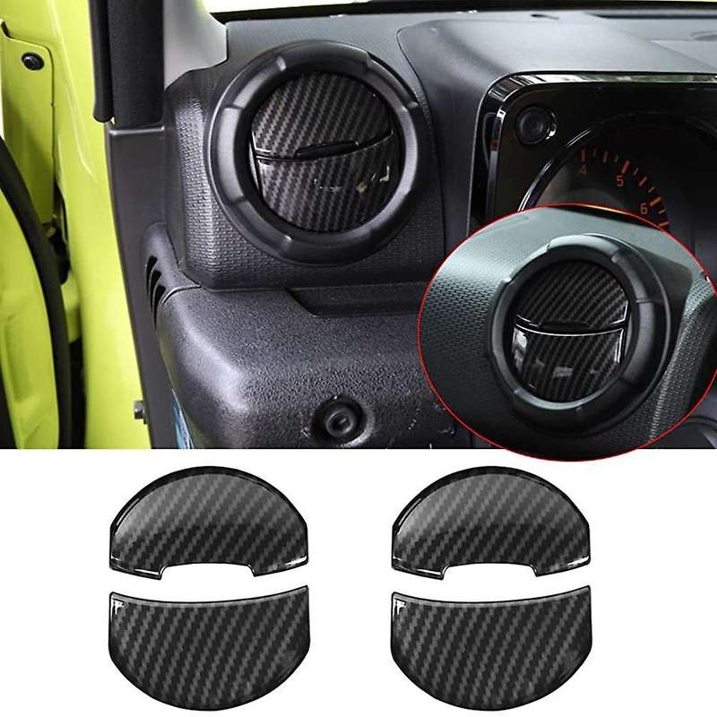 Car Air Conditioning Vent Outlet Decoration Cover Trim Sticker for Jimny 2019 2020 Interior Moulding