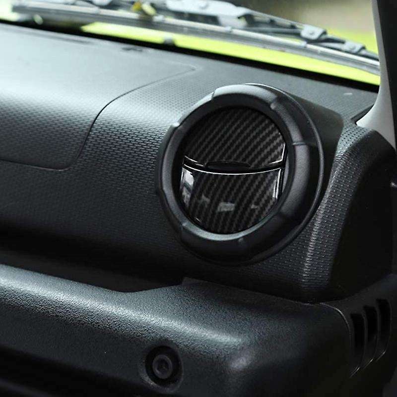 Car Air Conditioning Vent Outlet Decoration Cover Trim Sticker for Jimny 2019 2020 Interior Moulding