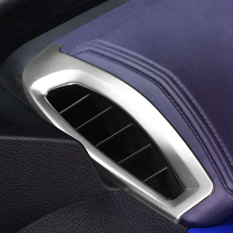 Car Air Conditioning Vent Outlet Cover Trim Sticker Decor Frame for C- 2016-2020 Accessories,Silver