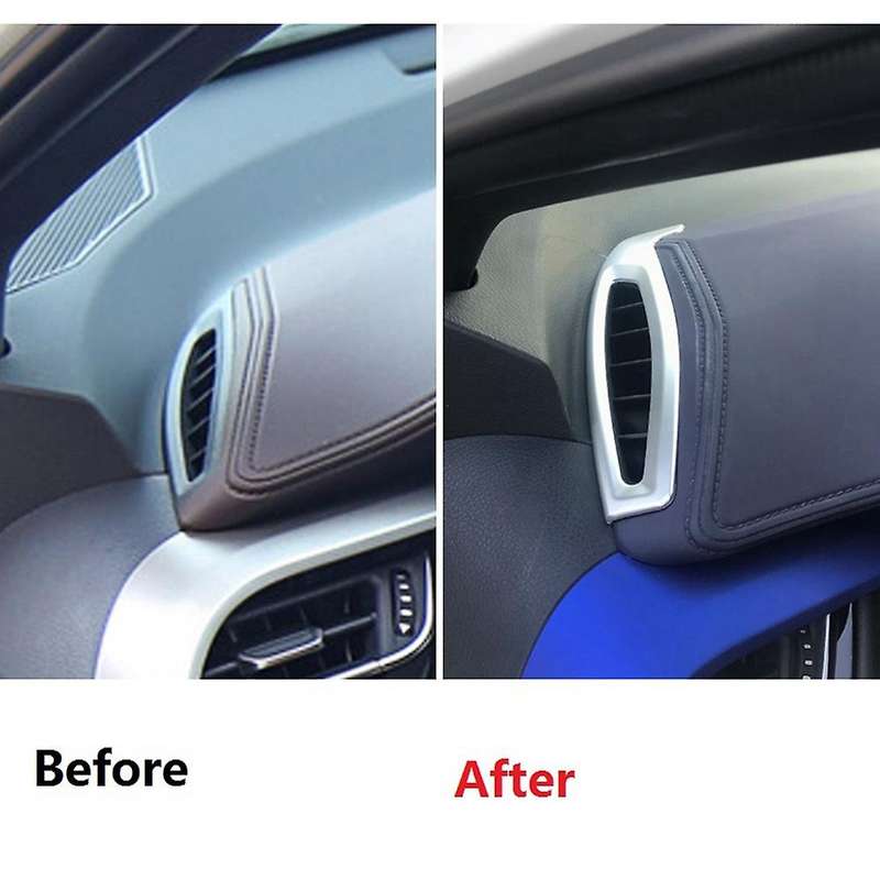 Car Air Conditioning Vent Outlet Cover Trim Sticker Decor Frame for C- 2016-2020 Accessories,Silver