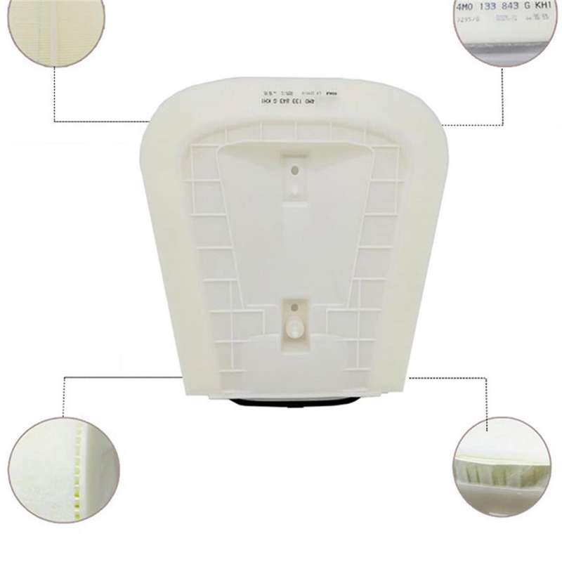 Car Air Filter Elements 95813384300 4M0133843E Air Filter Cartridge for- 2018-2019 Car Accessories