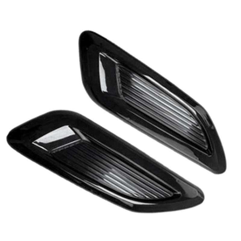 Car Air Flow Intake Hood Scoop Vent Bonnet Decor Cover Center Side Air Outlet Hood Auto Exterior Acc