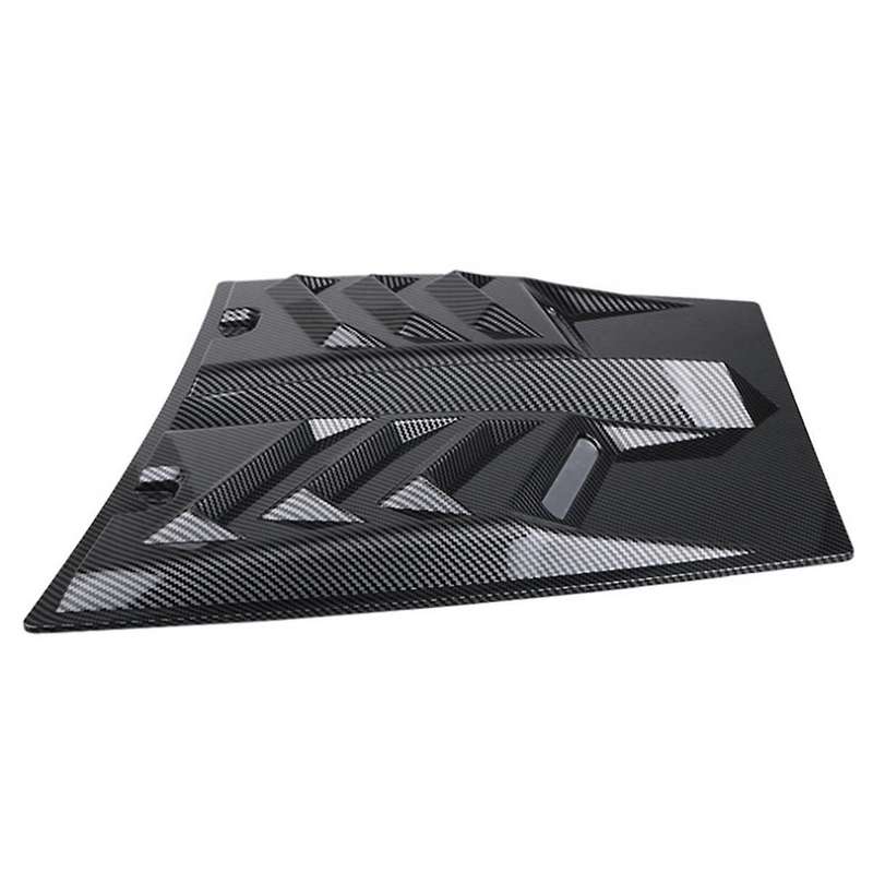 Car Air Flow Intake Hood Scoop Vent Bonnet Decorative Cover Center Side Air Outlet Hood Universal Au