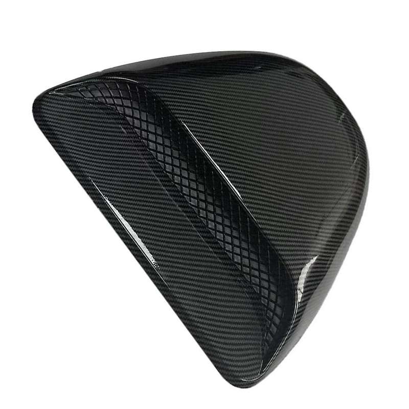 Car Air Flow Intake Hood Scoop Vent Bonnet Decorative Covers Racing Style Bonnet Vent Front Engine C