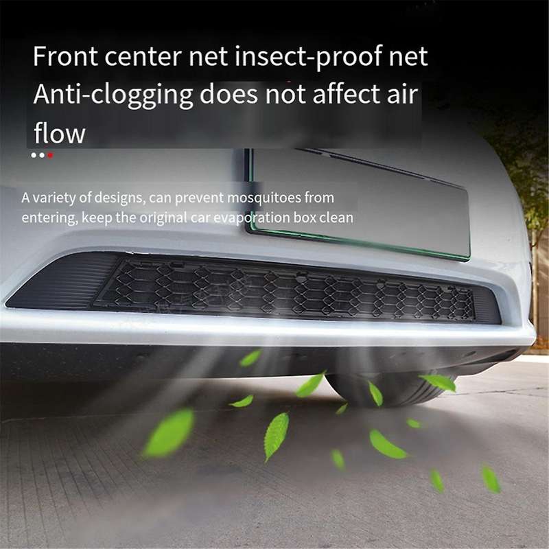 Car Air Flow Vent Insect-Proof Net Air Inlet Protective Cover for Model Y 2021-2022 Modification Ac