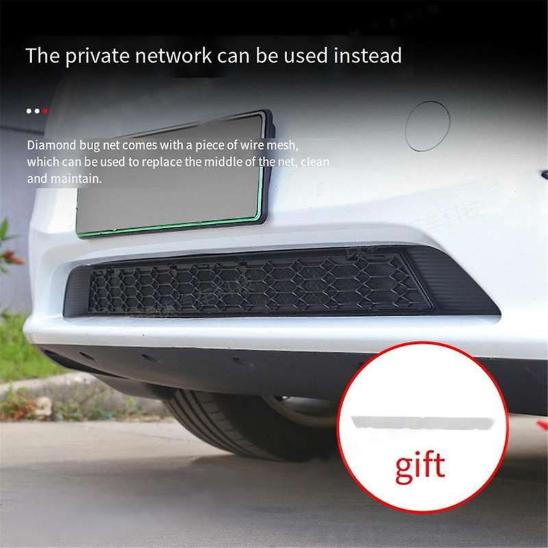 Car Air Flow Vent Insect-Proof Net Air Inlet Protective Cover for Model Y 2021-2022 Modification Ac
