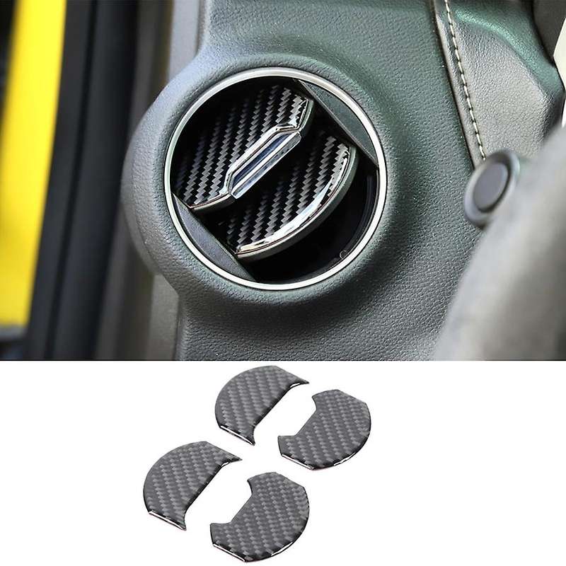 Car Air Outlet Conditioning Vent Covers for 2012 2013 2014 2015 Carbon Fiber