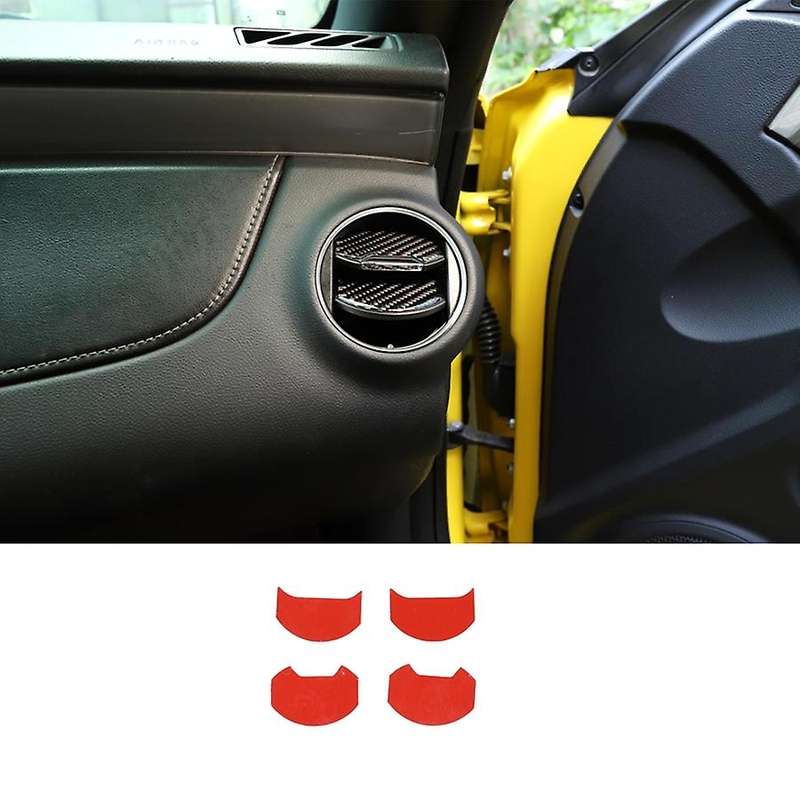 Car Air Outlet Conditioning Vent Covers for 2012 2013 2014 2015 Carbon Fiber