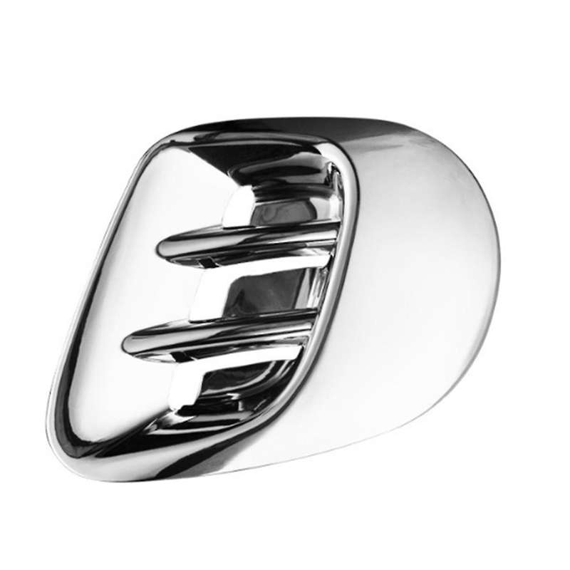 Car Air Outlet Trim Frame Air Inlet Protective Cover for Smart 453 Fortwo 2015-2020 Silver