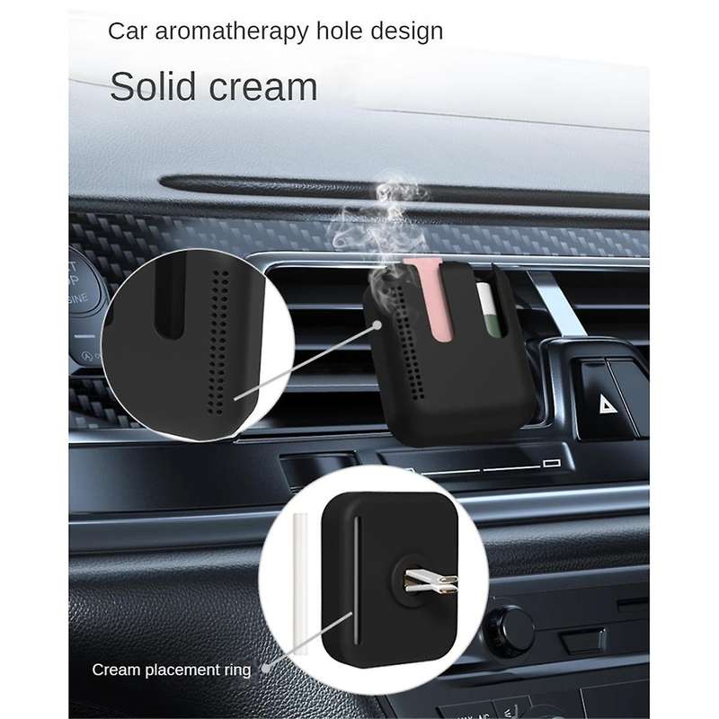Car Air Outlet Holder Car Aromatherapy Stand Car Interior Supplies Pink