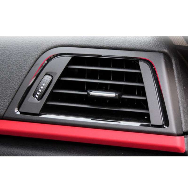 Car Air Outlet Panel Glossy Grille Air Conditioner Vent Frame for - 3 Series F35 F30 2012-2018 64229
