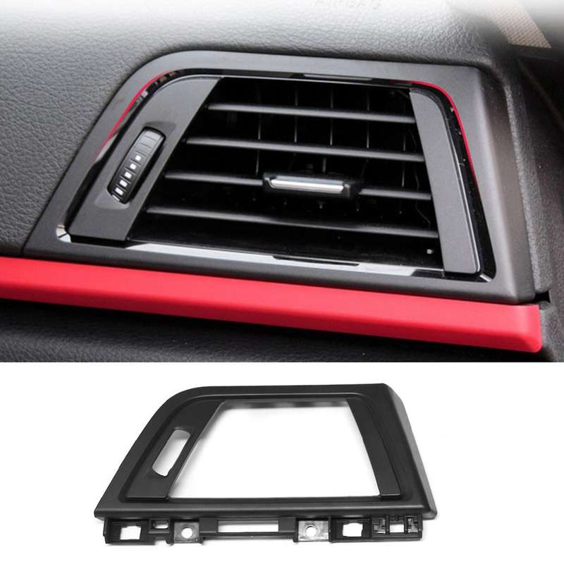 Car Air Outlet Panel Glossy Grille Air Conditioner Vent Frame for - 3 Series F35 F30 2012-2018 64229