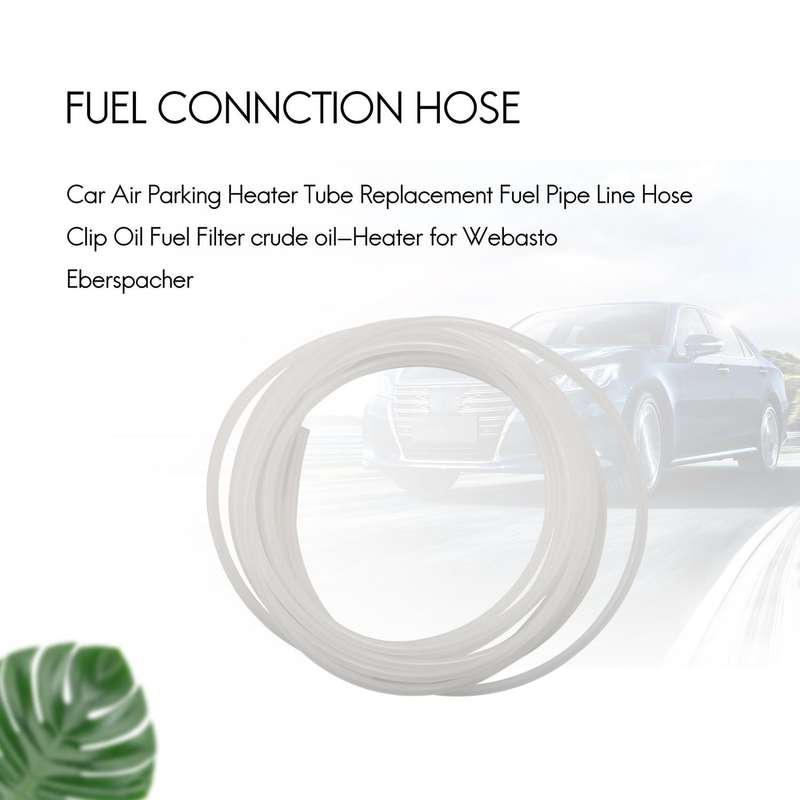 Car Air Parking Heater Tube Replacement Fuel Pipe Line Hose Clip Fuel Filter Crude Oil-heater For