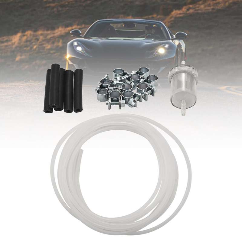 Car Air Parking Heater Tube Replacement Fuel Pipe Line Hose Clip Fuel Filter Crude Oil-heater For