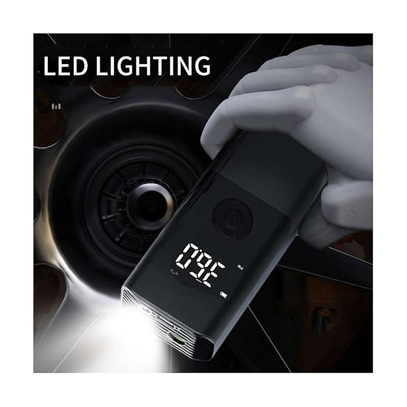Car Air Pump Portable Mini Self Propelled Electric Tire Pump Air Pump Handheld Dual Bicycle Tire Car