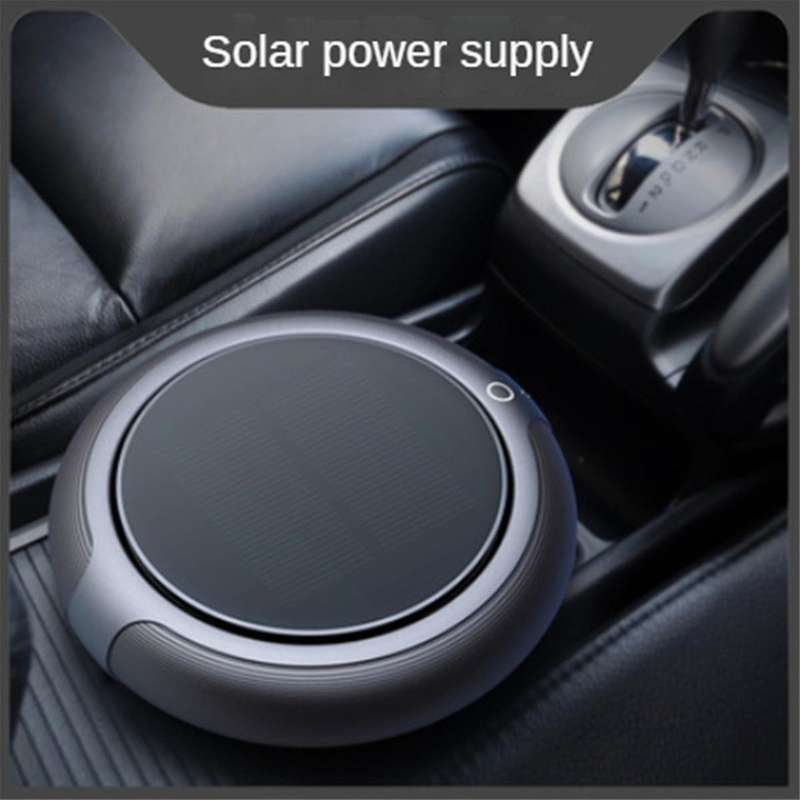 Car Air Purifier Car Air Ionizer Hepa Filter Solar Negative Ion Deodorant Air Freshener Usb Ozone Ge