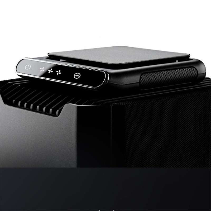 Car Air Purifier Portable Air Ionizer Solar Deodorizer Smoke Pm2.5 Hepa Filter Car Negative Ion Deod
