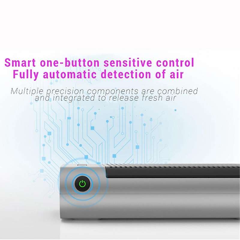 Car Air Purifier 2000W Air Ionizer Mini Air Freshener Portable HEPA Filter Air Cleaner for Car Home