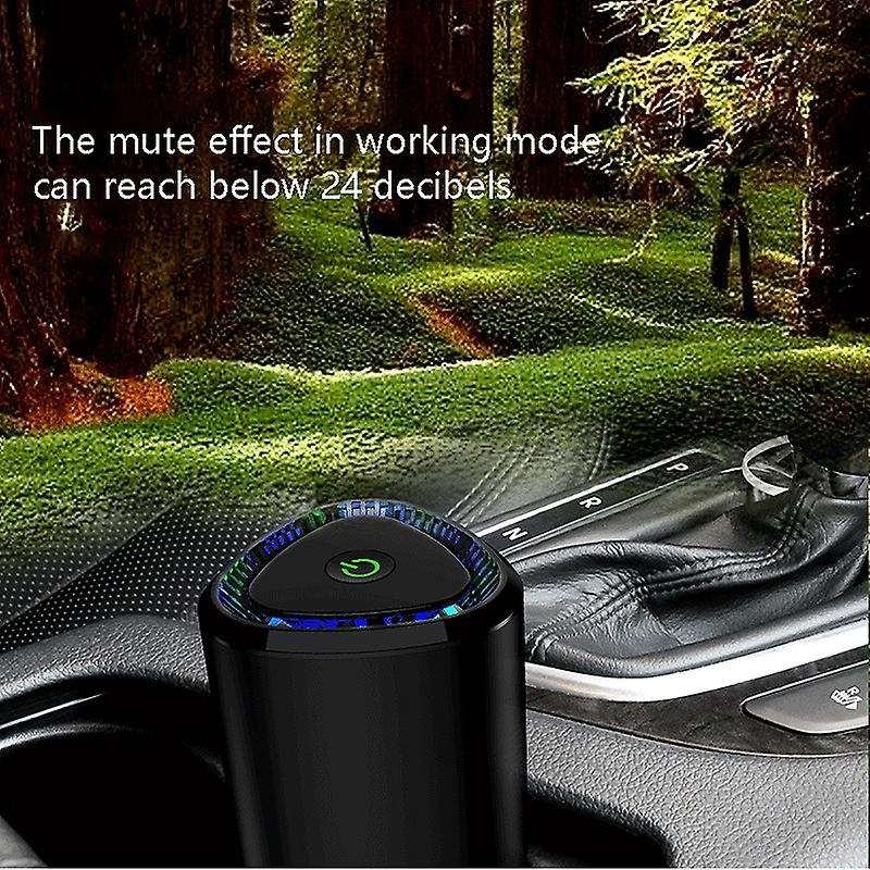 Car Air Purifier Portable Negative Ion Purifiers Dual USB Air Purifier Air Cleaner Freshener for Car