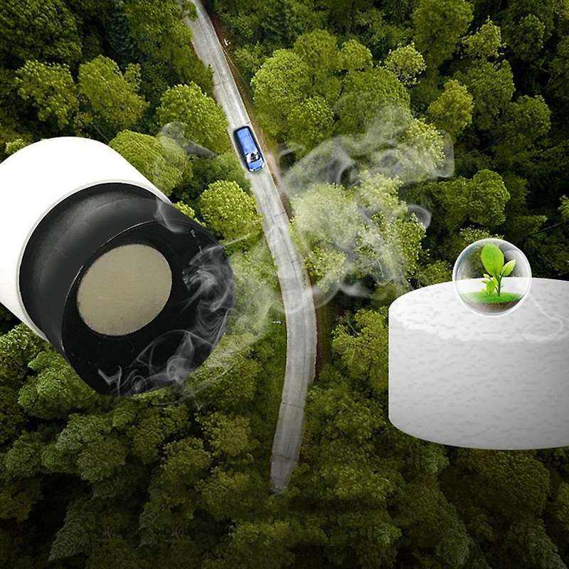 Car Air Purifier with Negative Ion Hepa Filter Portable USB Design Ionizer Air Purifier for Car (Whi