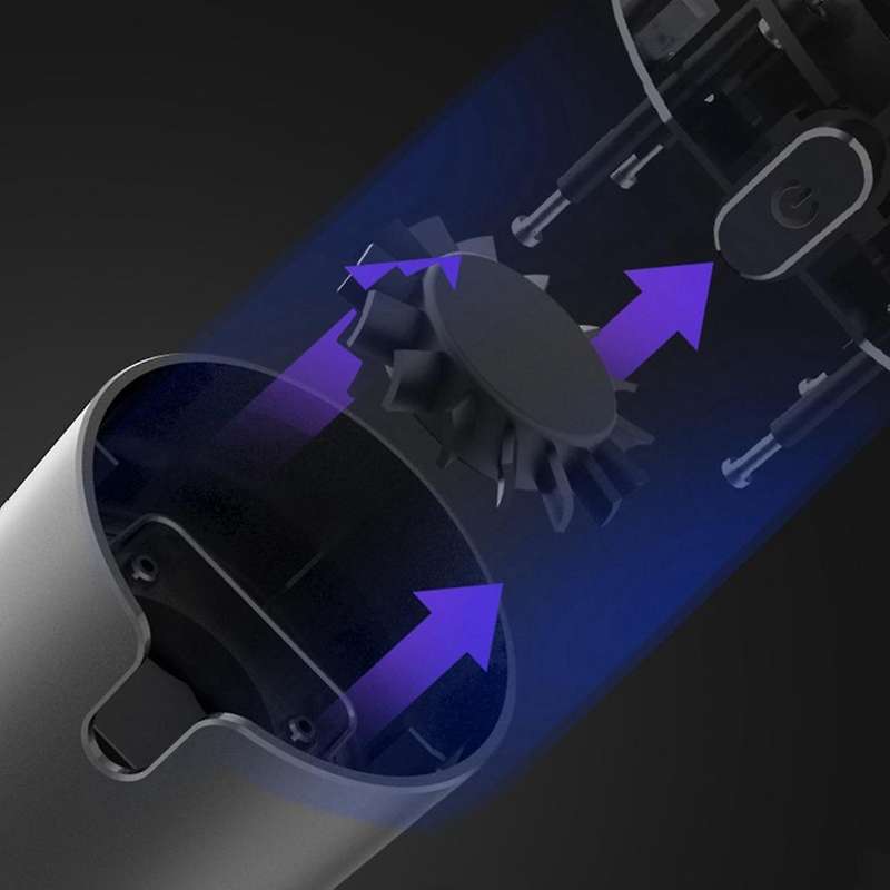 Car Air Purifier with Negative Ion Hepa Filter Portable USB Design Ionizer Air Purifier for Car (Whi