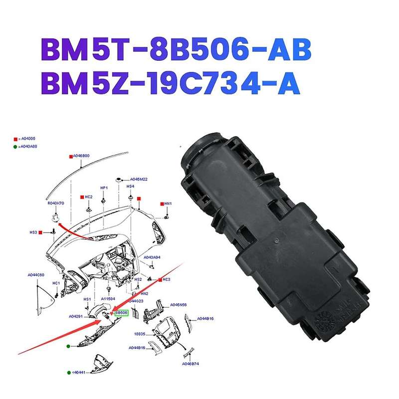 Car Air Temperature Sensor Module BM5T-8B506-AB BM5Z-19C734-A for Focus C-Max Escape Transit 12-19