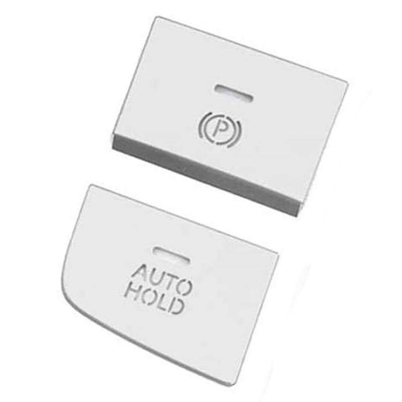 Car Aluminum Handbrake Parking Brake AUTO HOLD Button Cover Frame Trim Sticker for 3 Axela -30 MX-30