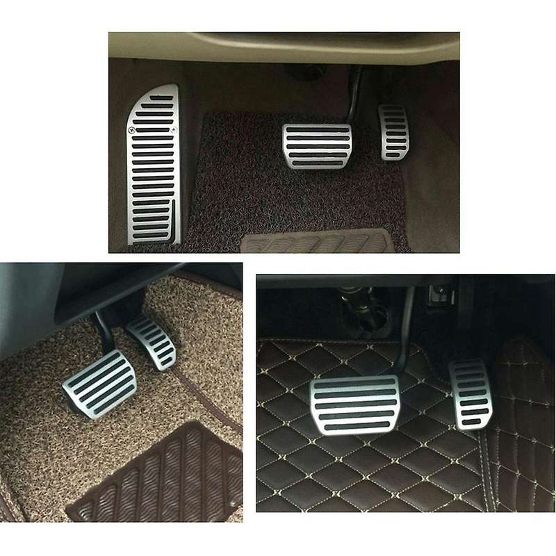 Car Aluminum Gas Brake Pedal Accelerator Non- Pedal Pad Cover for S60 S80L XC60 S60L 2019-2017 A