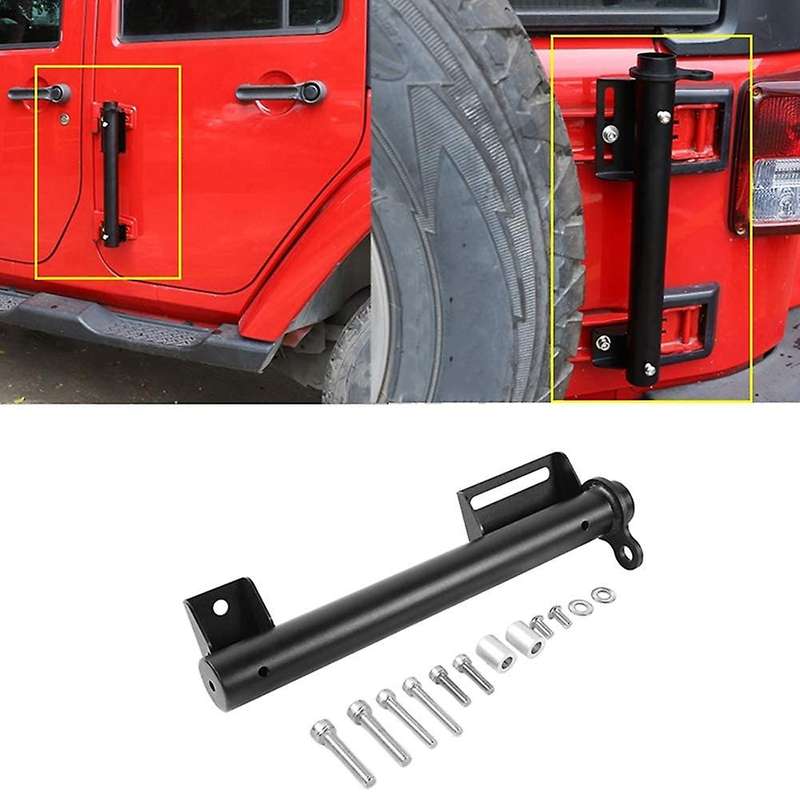 Car Aluminum Flagpole Bracket Flag Pole Holder for BJ40 TJ JK JL JT 1997-2020