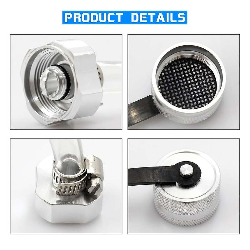 Car Aluminum Alloy Oil Drain Valve Quick Drain Suitable Quick Twist Oil Drain Valve for M12x1.5 with