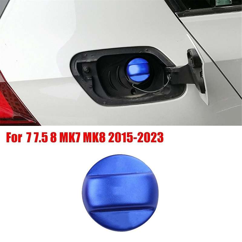 Car Aluminum Alloy Petro Fuel Tank Oil Filler Cover Trim for Golf 7 7.5 8 MK7 MK8 2015-2023 Filler C