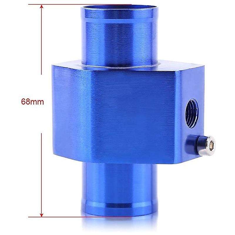 Car Aluminum Water Temp Temperature Joint Pipe Sensor Gauge Radiator Hose Adapter Clamps 26-40MM (32