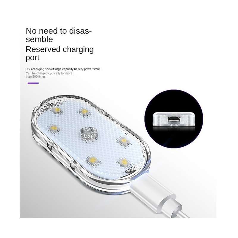 Car Ambient Light Car Interior Touch Sensor Usb Charging Lighting Car Reading Light Led Ambient Lig