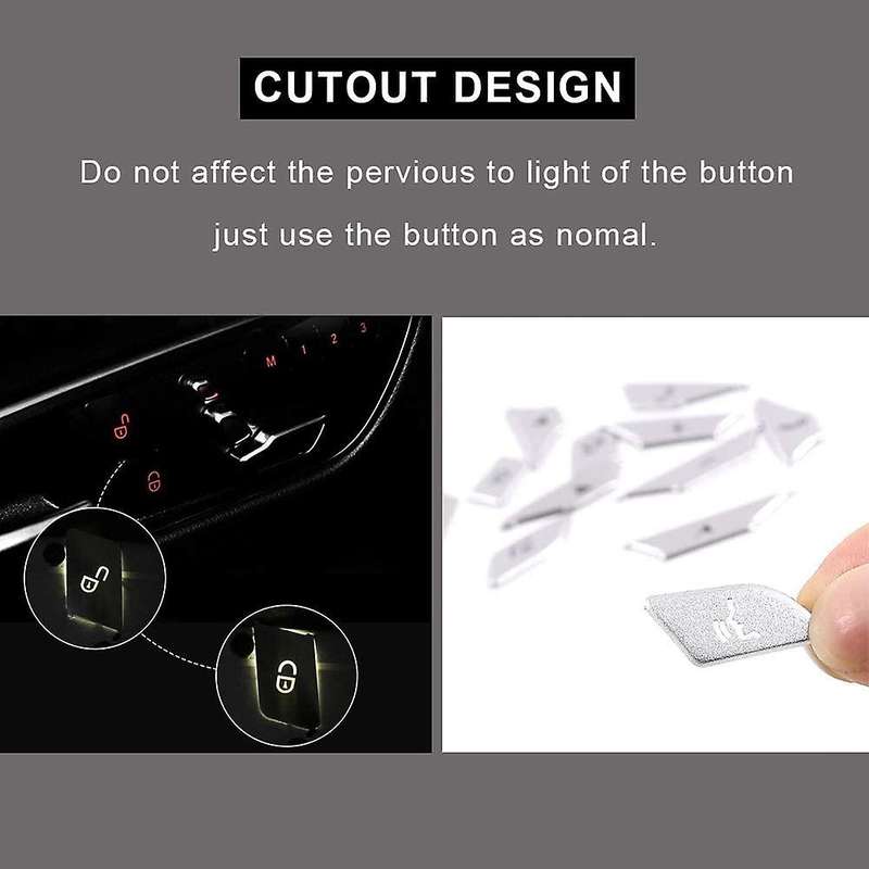 Car Aluminum Steering Wheel Button Trim Cover Decoration Stickers for C E G ML GLA CLA SL Class